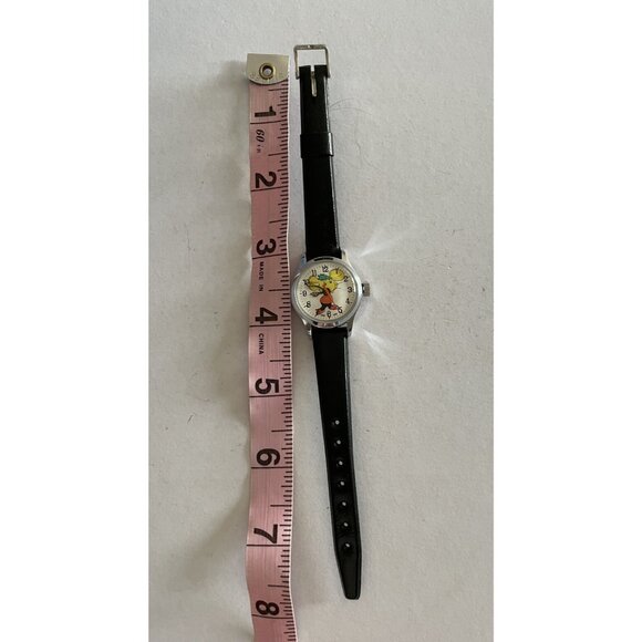Topo Gigio Mouse Watch Hand Wind Mechanical Ed Sullivan Show Cartoon Vintage main image 7